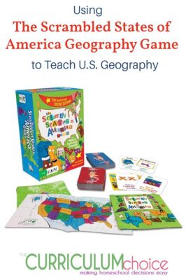 Scrambled States of America! A Geography Game for Aspiring Cartographers and Competitive Families