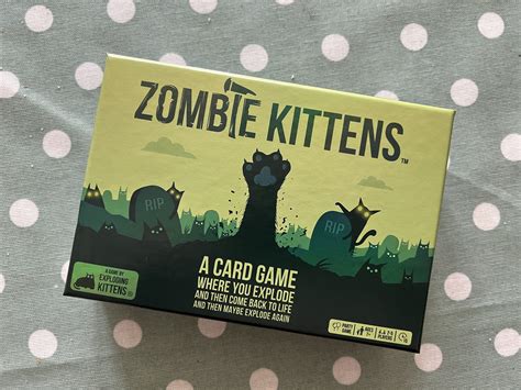 Zombie Kittens: A Purr-fectly Absurd Card Game for Unleashing Your Inner Weirdo!